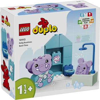 Конструктор LEGO DUPLO My First Повсякденні процедури: Час приймати ванну 15 деталей 10413 G-Rich