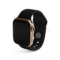 Ремінець для Apple Watch Sport Band силіконовий 38/40мм M/L black / чорний