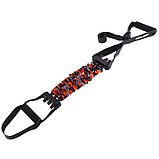 Еспандер плечовий латексний з ручками на 3 джгути Zelart 55LB FI-7835-55, фото 2