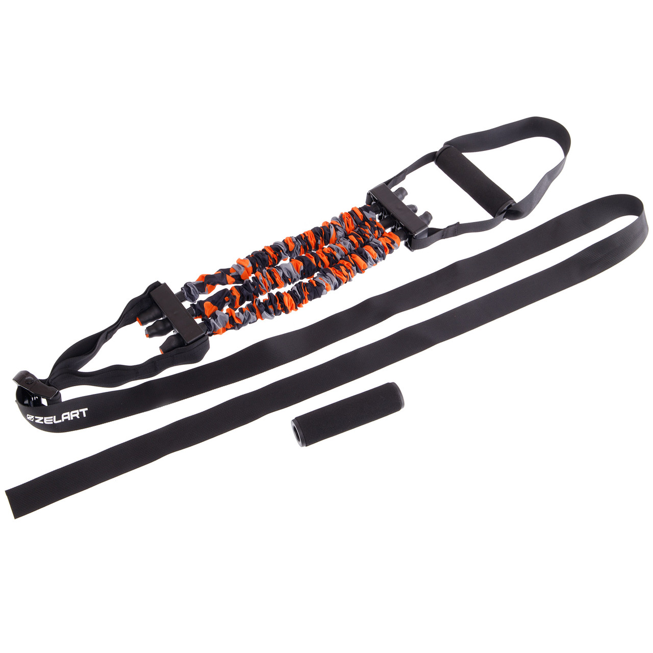 Еспандер плечовий латексний з ручками на 3 джгути Zelart 55LB FI-7835-55, фото 1