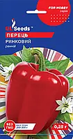 Перец сладкий Рыночный высокоурожайный ранний сочный мясистый кубовидный сорт, упаковка 0,25 г