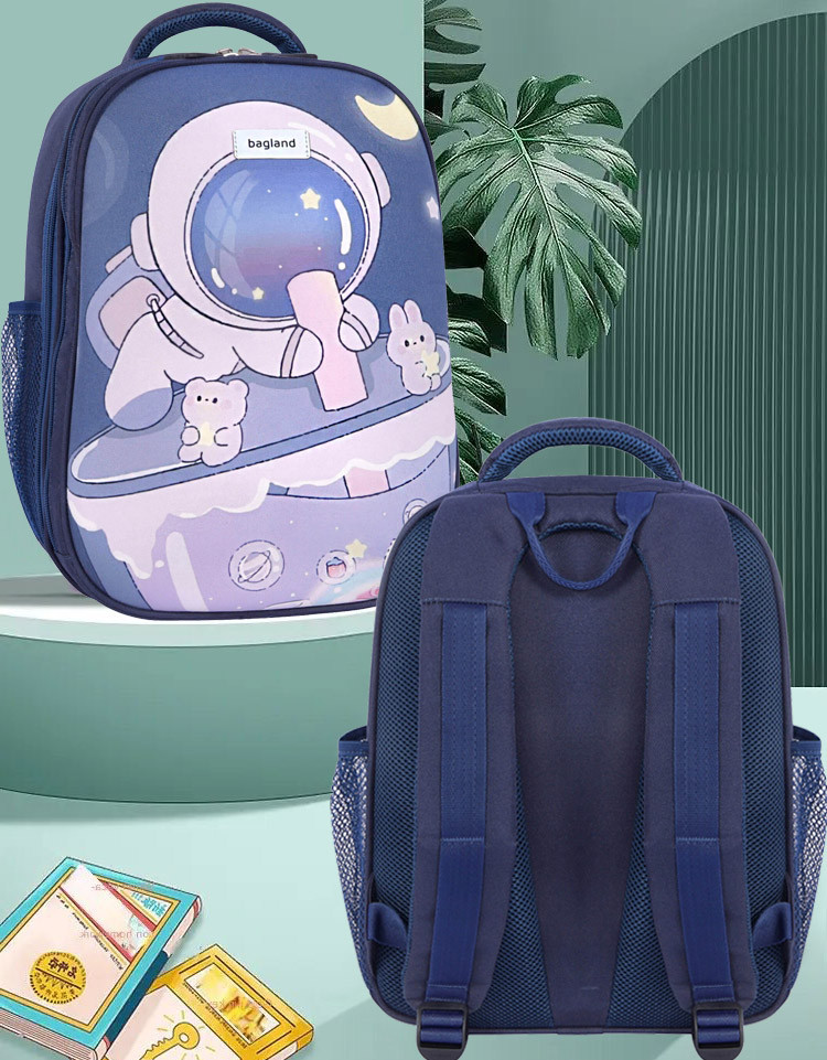 Школьный рюкзак каркасный с ортопедической спинкой для мальчика 1 2 3 4 5 класс, удобный портфель в школу - фото 5 - id-p1121036278