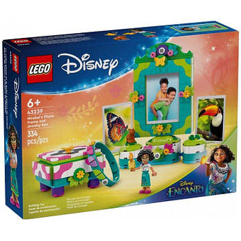 Конструктор LEGO Disney Фоторамка та скриня для прикрас Мірабель 334 деталі 43239
