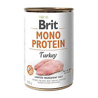 Brit Mono Protein Turkey 400 г влажный корм для собак Брит (156362-21) BE