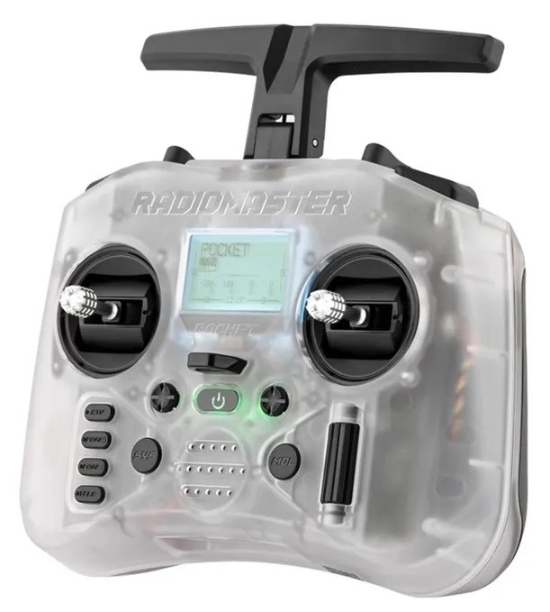 Апаратура керування RadioMaster Pocket Transparent ELRS M2 FPV пульт