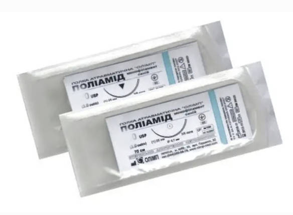 1, ПОЛІАМІД з голкою ріжуча голка, фото 2