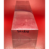 Коробки збірні прозорі пластикові 30 х 8 х 8 см 200 мкр 50 шт