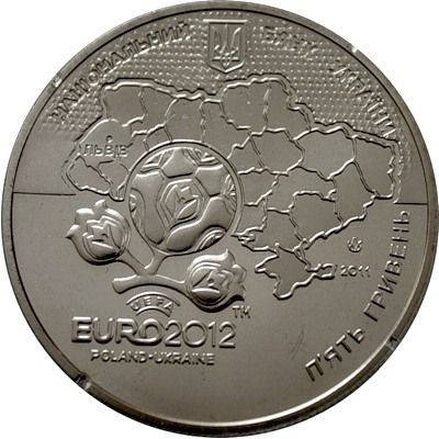 Монета НБУ "Фінальний турнір чемпіонату Європи з футболу 2012. Місто Львів", фото 3
