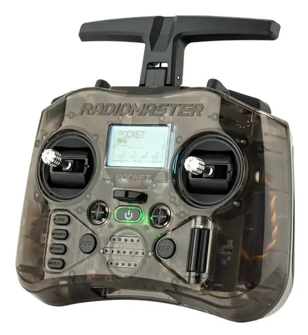 Апаратура керування RadioMaster Pocket Charcoal ELRS M2 FPV пульт