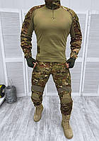 Костюм армейский летний, военная солдатская форма, штурмовой костюм мультикам, форма уставная ky391