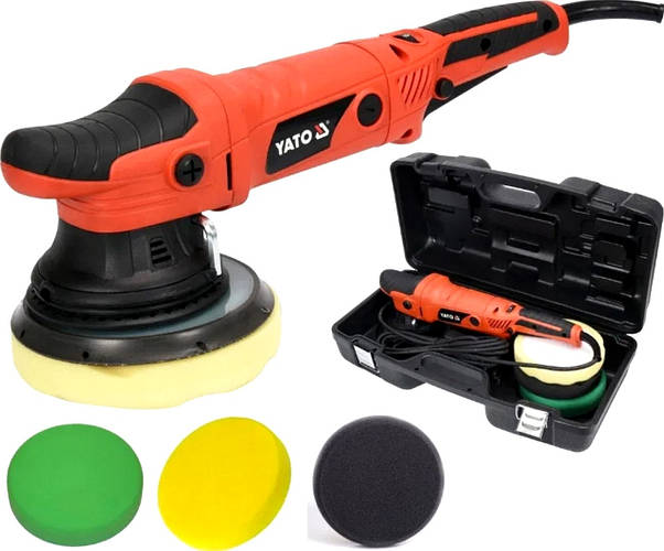 Полировальная машинка маленькая, Машинка для полировки авто 720 Вт/ 150 ...