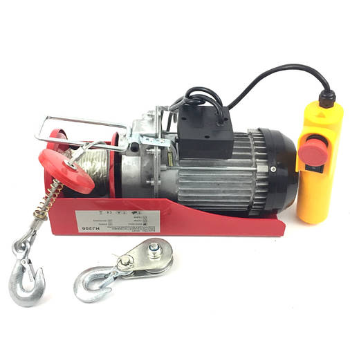 Электрическую лебедку 220 вольт, лебедка электрическая с пультом 2000Вт ...