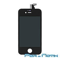 Дисплей для смартфона (телефона) Apple iPhone 4, black (в сборе с тачскрином)(с рамкой)(CHINA ORIGINAL)