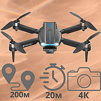 Мощный квадрокоптер E99 PRO EVO з камерою - дрон з 4К HD FPV.Dron для обучения, время польота до 20 минут с ба