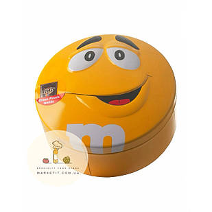 Драже M&M's Chocolate Tin Yellow, металева банка 200 г.