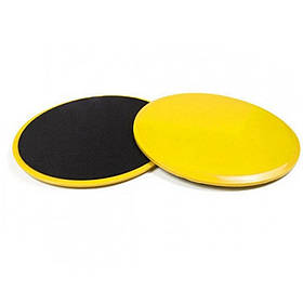 Диски-слайдери для ковзання Sliding Disc Bambi MS 2514(Yellow) діаметр 17,5 см, Toyman