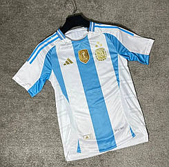 Розміри S-4XL Футболка Мессі 10 ігрова збірна Аргентини Messi Adidas Argentina World Cup Qatar 2022