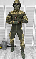 Военная форма Костюм Горка пиксель, штурмовой костюм всу, тактическая армейская форма, костюм гор ky391