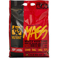 Гейнер Mutant Mass 6800g NEW (Strawberry Banana)