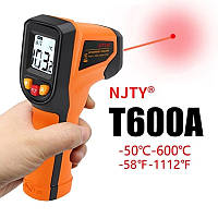 Пирометр NJTY T-600A ( -50°С...+600°С) DS:12:1, EMS:0,01-1,00