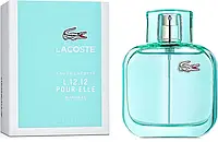 Туалетная вода женская Lacoste Eau De L.12.12 Pour Elle Natural лицензия 90 ml