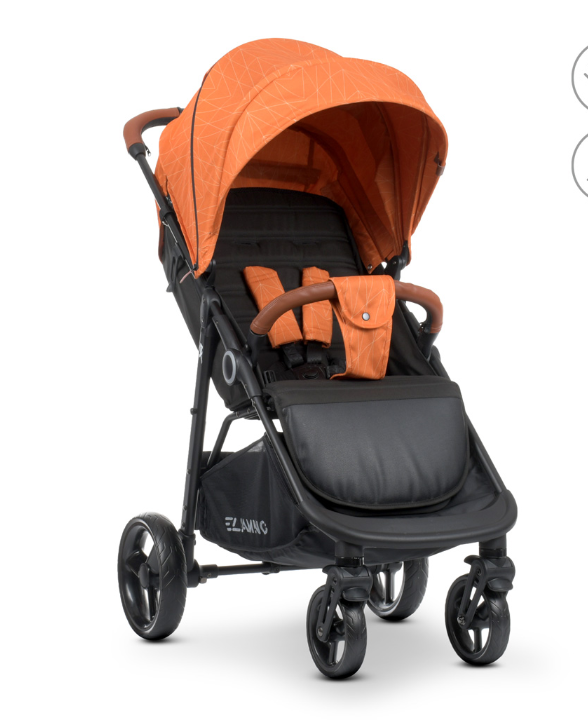 Коляска дитяча El Camino X4 ME 1024 Orange Lines