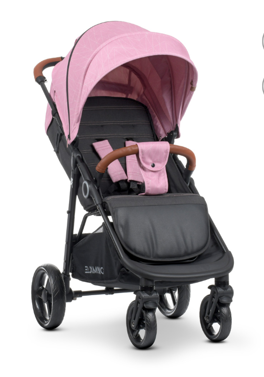 Коляска дитяча El Camino X4 ME 1024 Pink Lines
