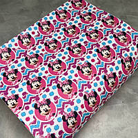 Екошкіра з малюнком Міні Маус, 15*20 см, шт