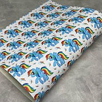 Екошкіра з малюнком, Літл поні, 20*30 см, шт