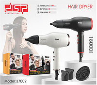 Фен для укладки волос 1400W DSP 37002 | Электрический фен с холодным и горячим воздухом