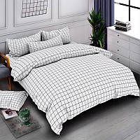 Постільна Білизна В Клітинку Біла Бязь Shopingo