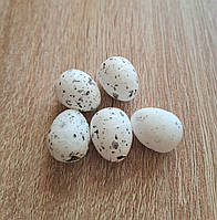 Пінопластове перепелине яйце, 2см, колір-білий, 5шт
