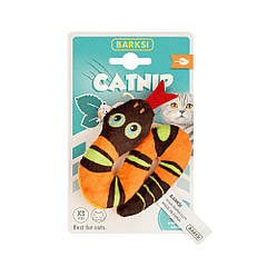 Іграшка для Котів Barksi Catnip Змія із запахом котячої м'яти 10 см