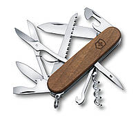 Швейцарский нож Victorinox Huntsman Wood 91 мм 13 функций Орех (1.3711.63B1)