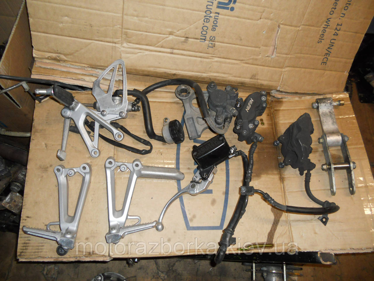 Підніжка пасажира Honda CBR600 F4, фото 1