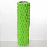 Масажер рулон для йоги, EVA, розмір 30-8,5см, зелений, в п/е, 8,5-30-8,5см (MS1836-GR)