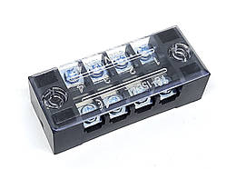 Клемна колодка TB1504 15А 4pin латунь