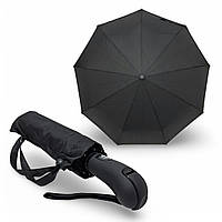 Зонтик мужской Feeling Rain черный автомат #0937
