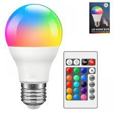 LED RGB лампа Anslut Standard Bulb з пультом дистанційного керування, MAG-719