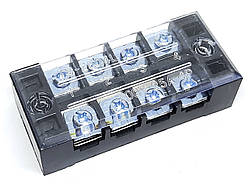 Клемна колодка TB2504 25А 4pin латунь