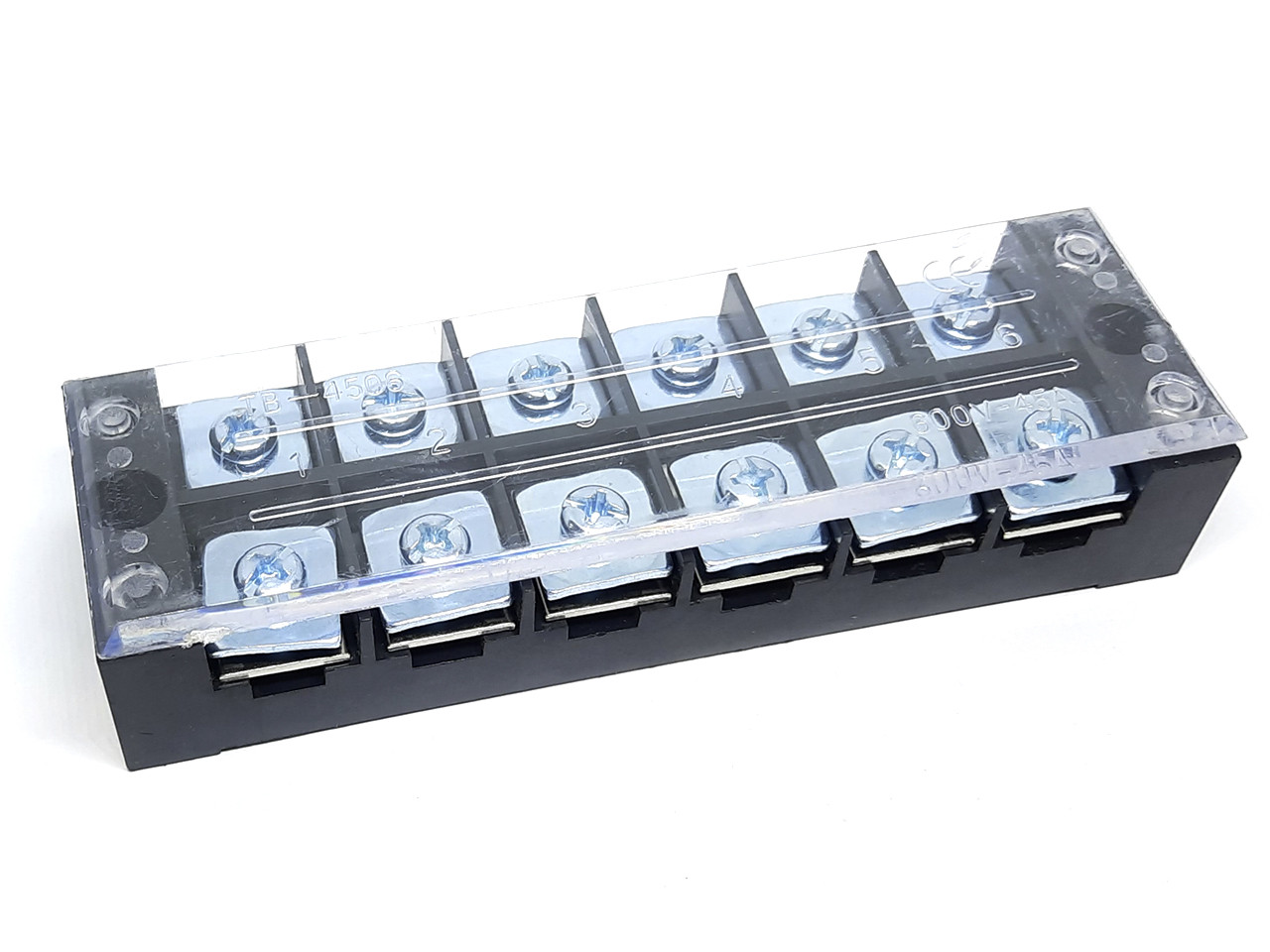 Клемна колодка TB4506 45А 6pin латунь
