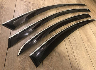 Дефлектори Honda Accord 1993-1997/Ascot Sd (CE) 1993-1997 VL STAR Вітровики козирки на вікна