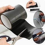 Водонепроникна ізоляційна стрічка Fast Tape Flex Tape, 20 см х 150 см, надміцна, фото 5