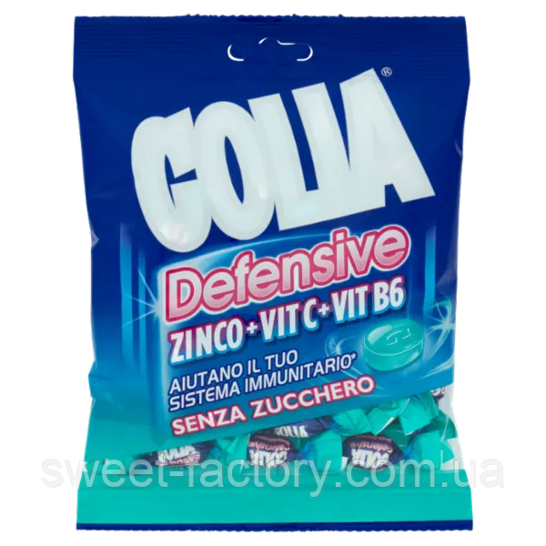 Цукерки Golia Defensive Senza Zucchero 75g