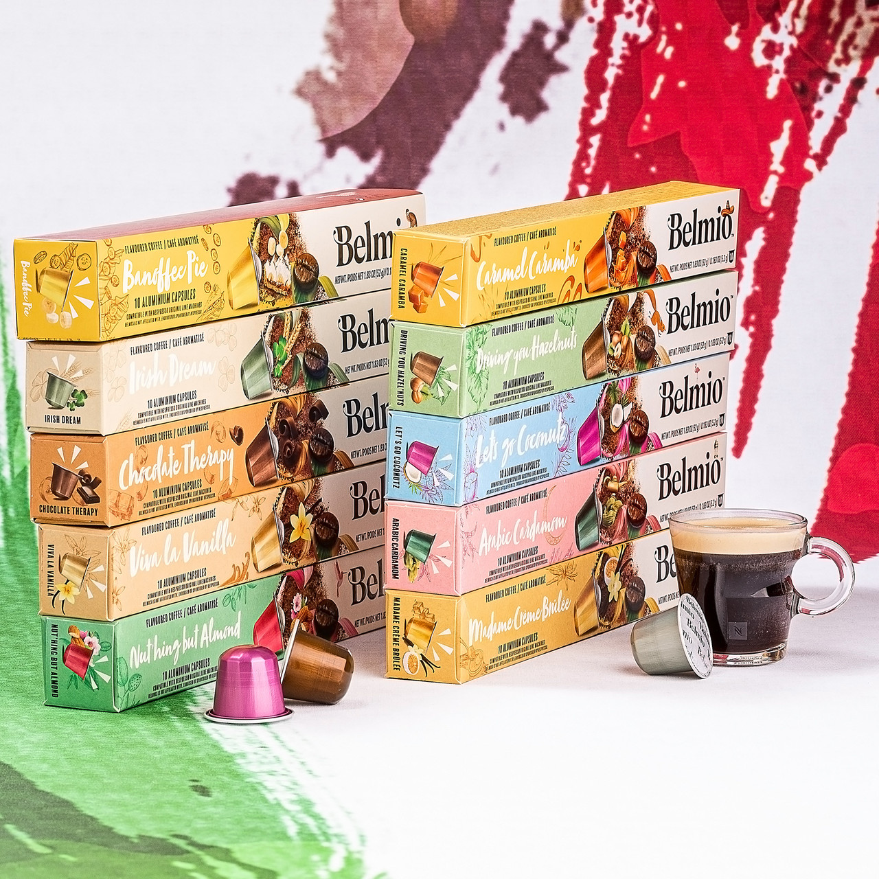Набір кави в капсулах Nespresso® Belmio "Goöt inoubliable du printemps" (Незабутній весняний смак) (100 шт.)