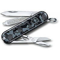 Швейцарский нож Victorinox Classic Sd 58 мм 7 функций Синий камуфляж (0.6223.942)