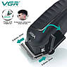 Бездротовий триммер VGR V 683 для волосся з комплектом насадок, фото 9