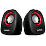 Дротові USB комп'ютерні колонки, JEDEL M600 2x3W, з регулятором гучності, фото 3