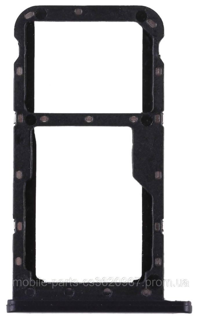 Держатель Sim-карты и карты памяти Huawei P20 Lite /Nova 3e черный ...