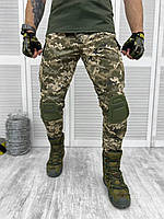 Брюки тактические летние рип-стоп пиксель, штаны тактические с наколенниками, военные летние брюк ky391